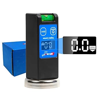 Universal Digital Caster Camber Gauge - BELEY Magnetic LCD Camber Wheel Alignment Tool Kit for Car Truck RV SUV Wheel Alignmen