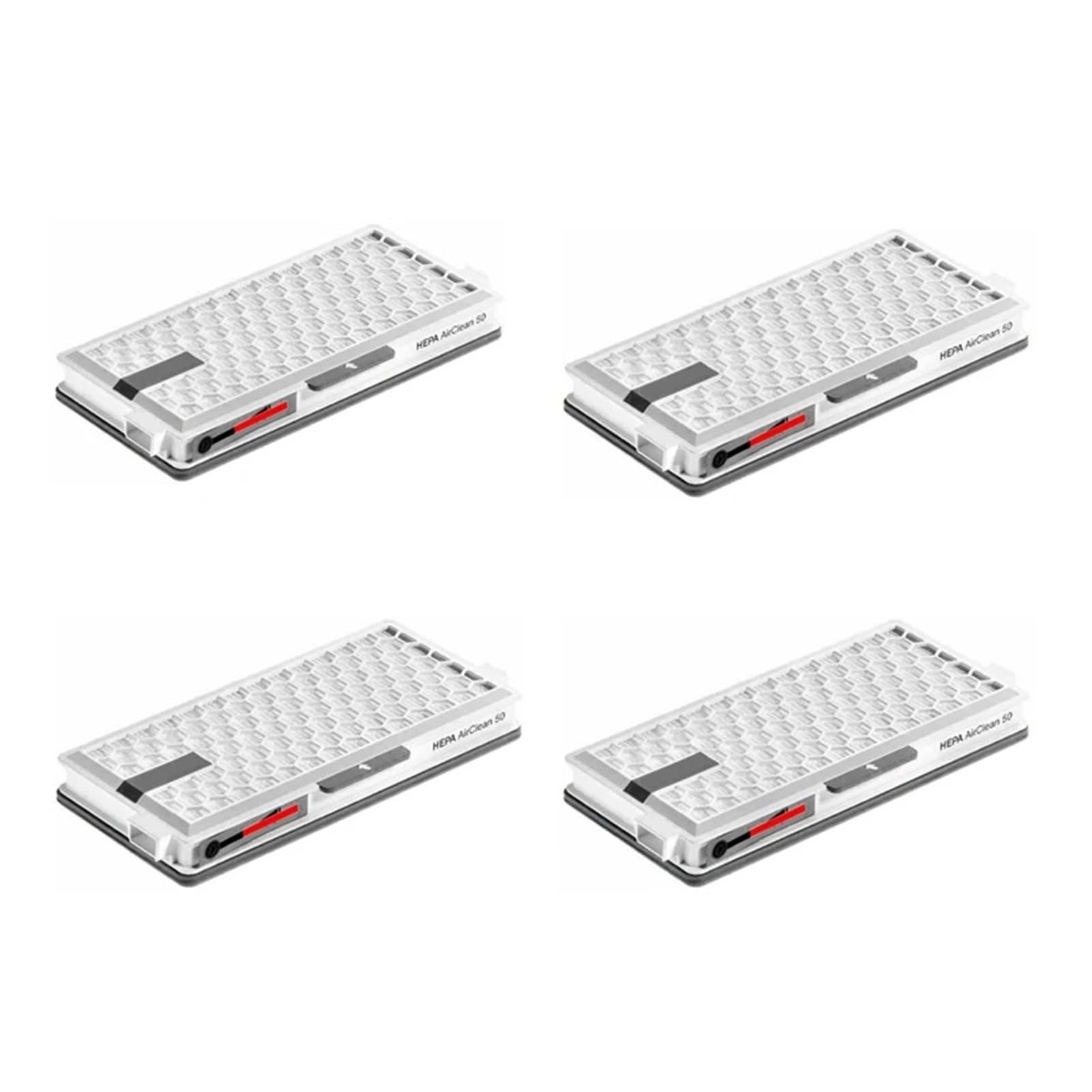 RijPex 4X Replacement Parts Hepa Filters Compatible With SF-HA 50 Hepa Airclean Filter Compatible With S4/S5/S6/S8 C2-C3 Vacuum Cleaner Accessory