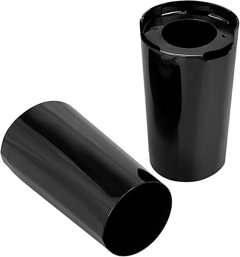 YDLMT Cubiertas deslizantes para botas de horquilla negras brillantes para Harley Touring Electra Street Glide Ultra Limited y Tri Glide 2014 y