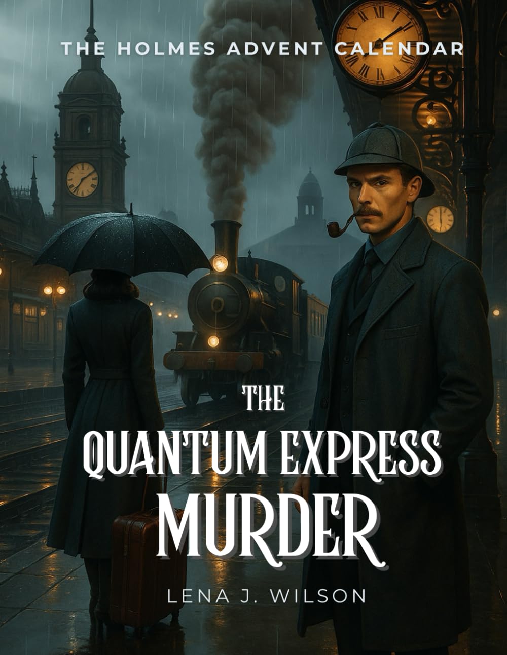 The Quantum Express Murder Mystery Advent Calendar – An Interactive Christmas Escape Room Novel with 24 Daily Puzzles and Riddles for Mystery Lovers