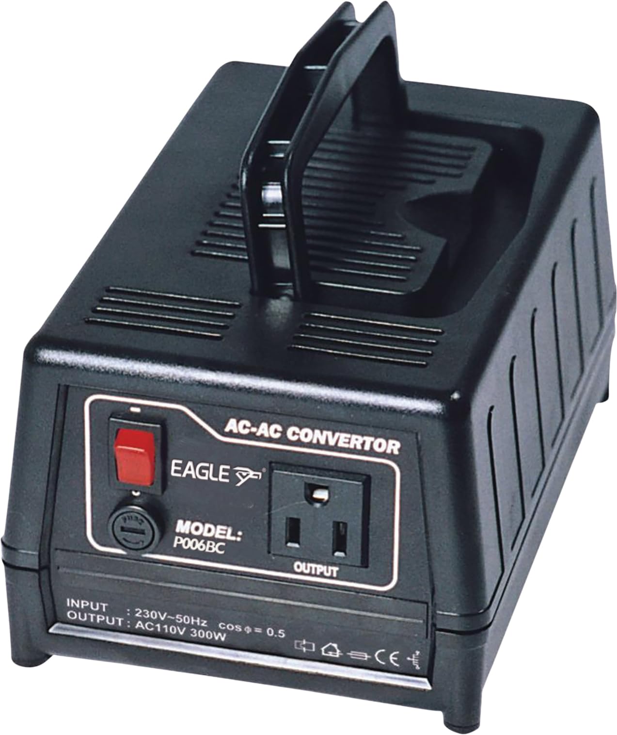 Eagle (230V to 110V) 300W UK to USA Step-down Voltage Converter Transformer