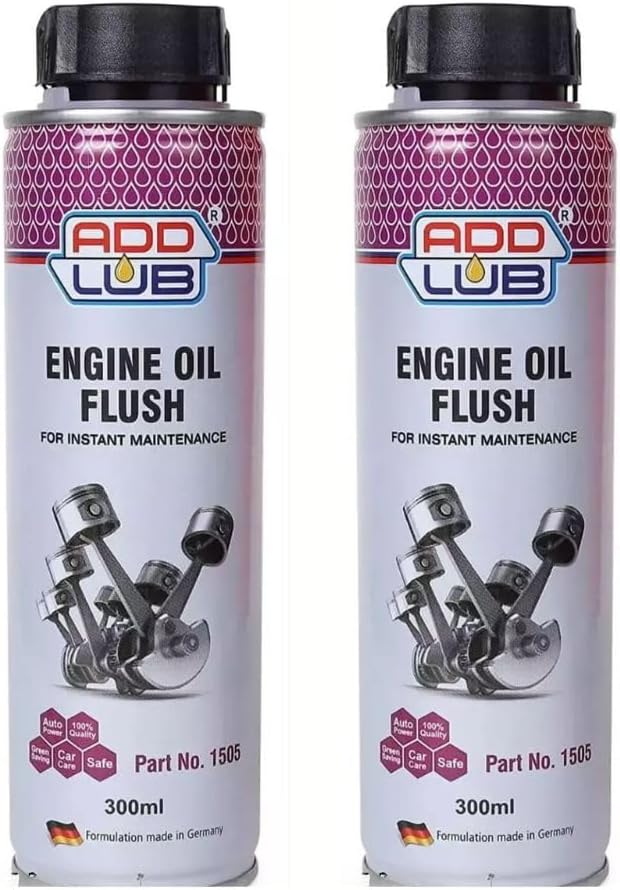 Add Lub Engine Flush | Removes Sludge | Keeps Engine Clean & Safe | for Bikes & Cars (300 ML) (Pack of 2)