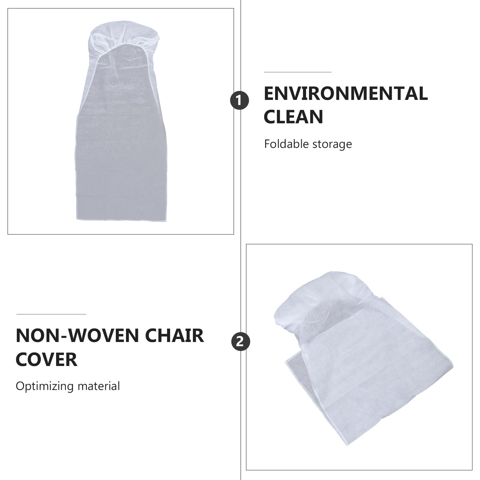 Mgonwl Lot De 5 Couvre-sièges Jetables Pour Avion, Train - 130x56 Cm, Tissu Non Tissé Blanc, Imperméable Et Respirant