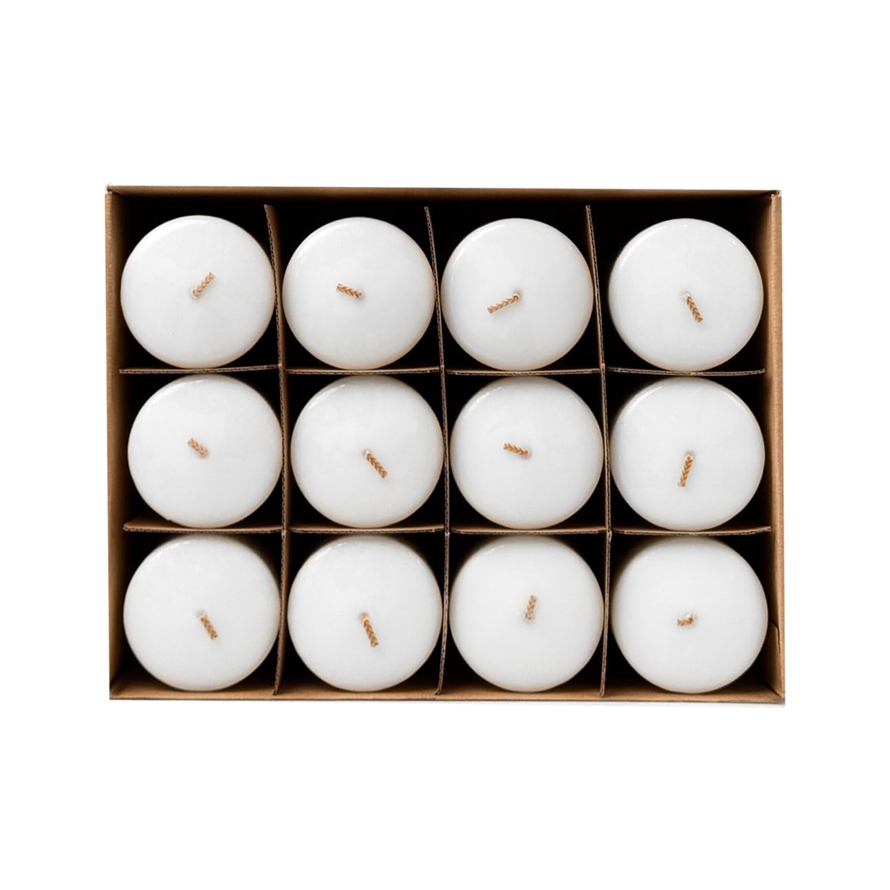 CW Studio Candele a colonna pressanti non profumate, bruciano a lungo, senza fumo e antigoccia, cera di alta qualità con stoppino in cotone, perfette per matrimoni, eventi, casa e decorazioni rustiche