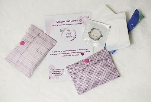 Kit de cuidado femenino para mujer y niña, diseño lindo y discreto