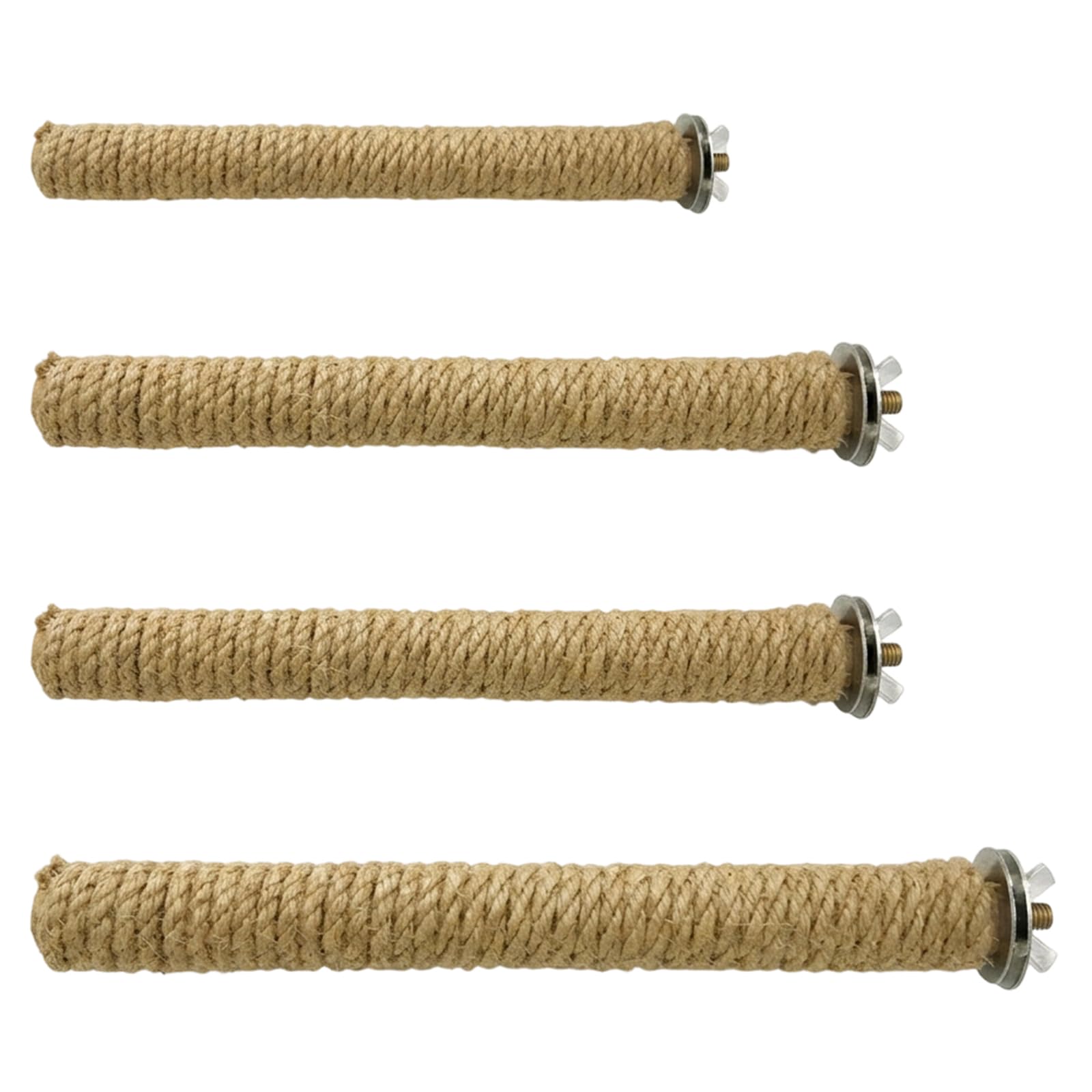 4 Pcs Bird Perches for Cage, Parrot Perch Bird Perches for Cage