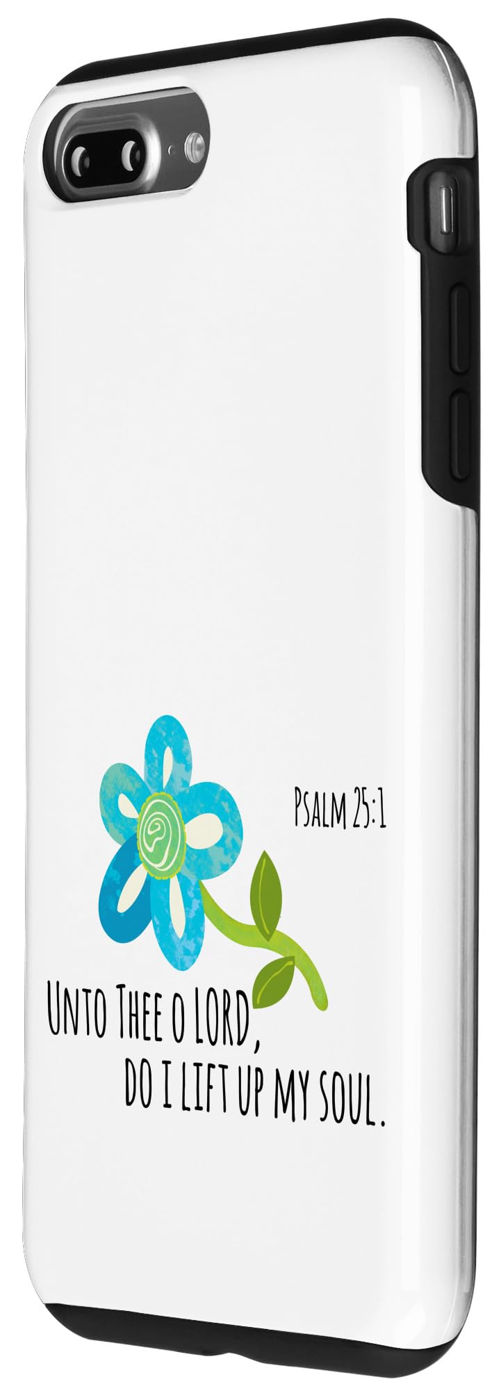 Unto Thee O LORD Do I Lift Up My Soul Prayer Bible Scripture Case for iPhone 7 Plus/8 Plus - Image 2