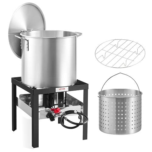 VEVOR 100 Qt Seafood Boiling Kit with Strainer