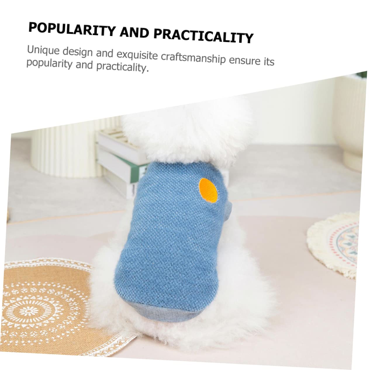 BESPORTBLE 5pezzi Costume per Comodo e Giubbotto Imbottito per Abbigliamento per Animali Domestici per e Speciali Media