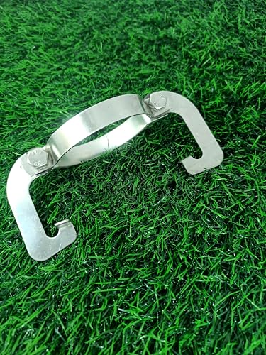 Image of Stainless Steel O-Type Quick Coupling Clamp Ring | HeavyDuty Lock Clamp for Irrigation Pipe Coupler /Hose Coupling Connector | Rust Resistant Ring for Agriculture & Garden Use-20 Pcs | 3 inch