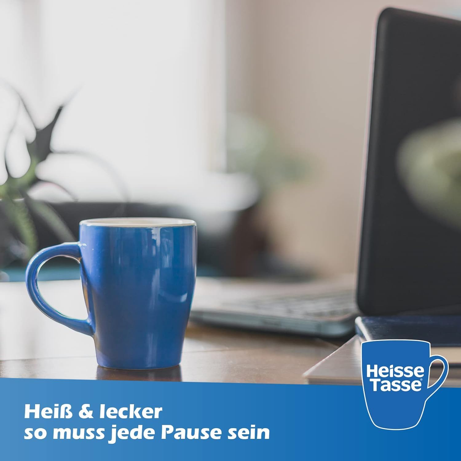 Heisse Tasse Gemüse-Creme Suppe mit Knusper-Croûtons 12er Pack (12 x 450 ml), In nur 2 Minuten fertig – Der perfekte Suppen - Snack zum Entspannen
