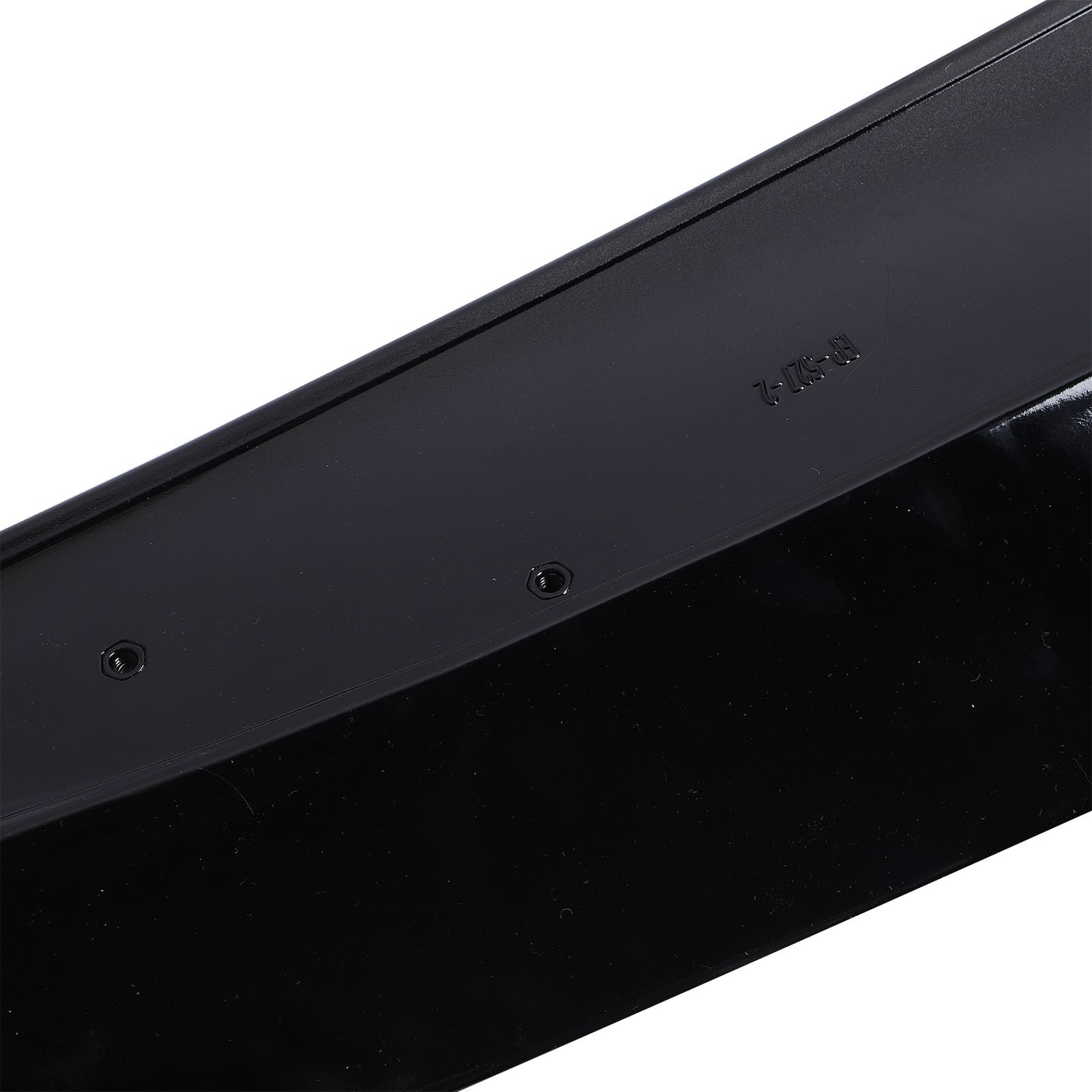 Becquet de Toit Arrière Double Porte de Grange Noir Brillant pour T5 T5.1 T6 T6.1 | Kit de Rebord d'aile de Micro Aéro Léger