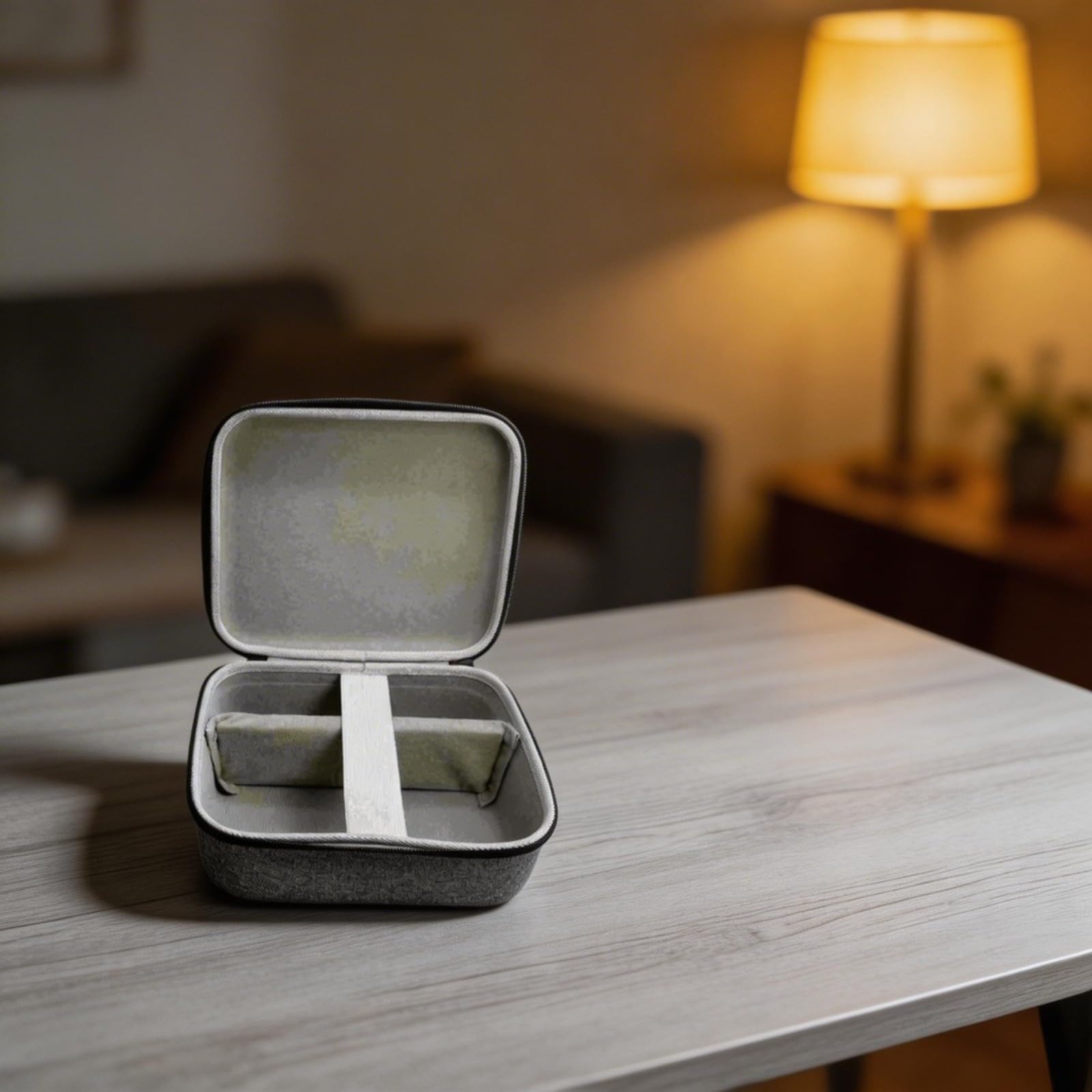 Estuche rígido de viaje para proyector XGIMI MOGO 4 Caja de almacenamiento EVA a prueba de golpes con diseño de bolsa de transporte portátil Organizador protector para accesorios y