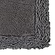 Better Trends Badteppich aus 100% Baumwolle in Shaggy-Bordürsten-Kollektion – ultraweicher, saugfähiger, getufteter Badteppich für Badezimmerboden, Dusche und Waschbecken, 61 x 101,6 cm, Blau