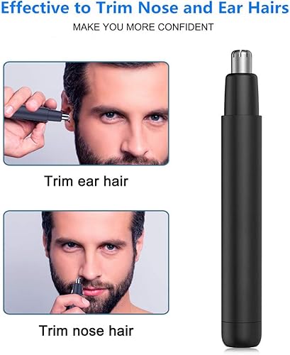 Miniatura 2 de Cortador de pelo para orejas y nariz, profesional, sin dolor, para hombres y mujeres, depilador facial eléctrico, impermeable, con cuchillas de
