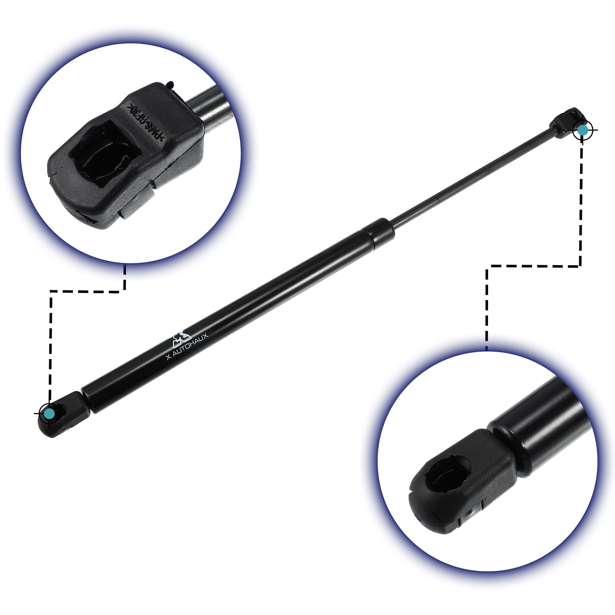 Amazon.com: X AUTOHAUX 2 Pcs Front Hood Lift Supports Struts Gas 