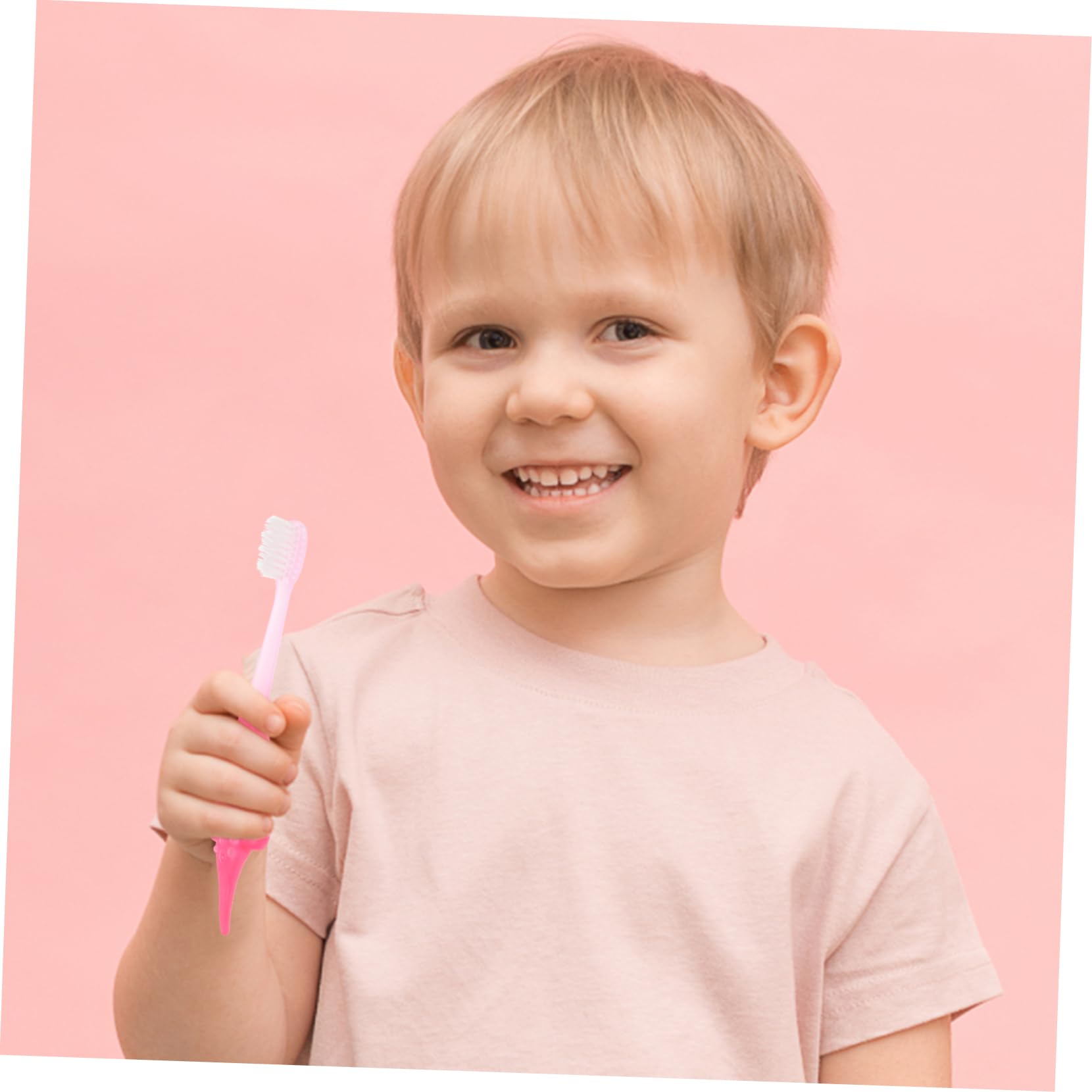 TOVINANNA Kids Toothbrush Toddler Toothbrush Age 2-4 Soft Bristles Kids Oral Care Tool