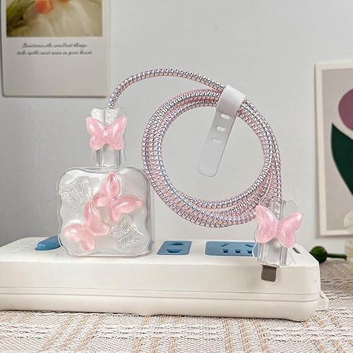 Miniatura 13 de Funda protectora de carga, cable de datos 5 en 1 de 18 W/20 W, diseño único, lindo cargador de dibujos animados 3D, cable compatible con iPhone 16