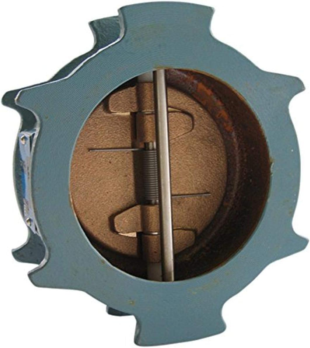 NIBCO W920W-LF Twin Disc Wafer Check Valve Lead-Free, Class 125, Wafer Style, Buna-N Seat, 3"