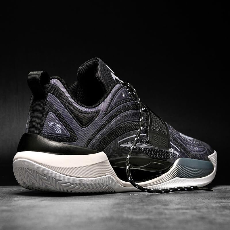 Zapatos de baloncesto transpirables para hombre: evita resbalones y entrena sin impactos 2