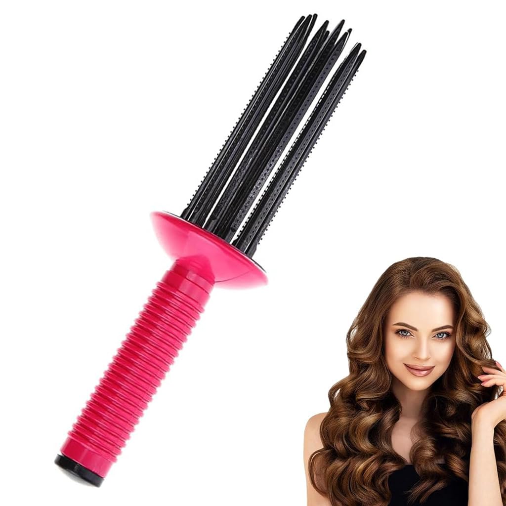 MAYCREATE® Curly Hair Styler Tool for Hair Dryer, Hair Rollers for Curling Hair, Air Volume Curling Roll Comb for Curly Hair, Curl Rolling Comb, Curly Hair Styling Tool for Hair Dryer MAYCREATE® Curly Hair Styler Tool for Hair Dryer, Hair Rollers for Curling Hair, Air Volume Curling Roll Comb for Curly Hair, Curl Rolling Comb, Curly Hair Styling Tool for Hair Dryer