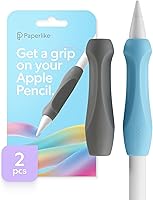 Vista 1 de Paperlike Empuñaduras para Apple Pencil de 1ª y 2ª Generación, USB-C y Pro - Juego de 2 - Precisión ergonómica