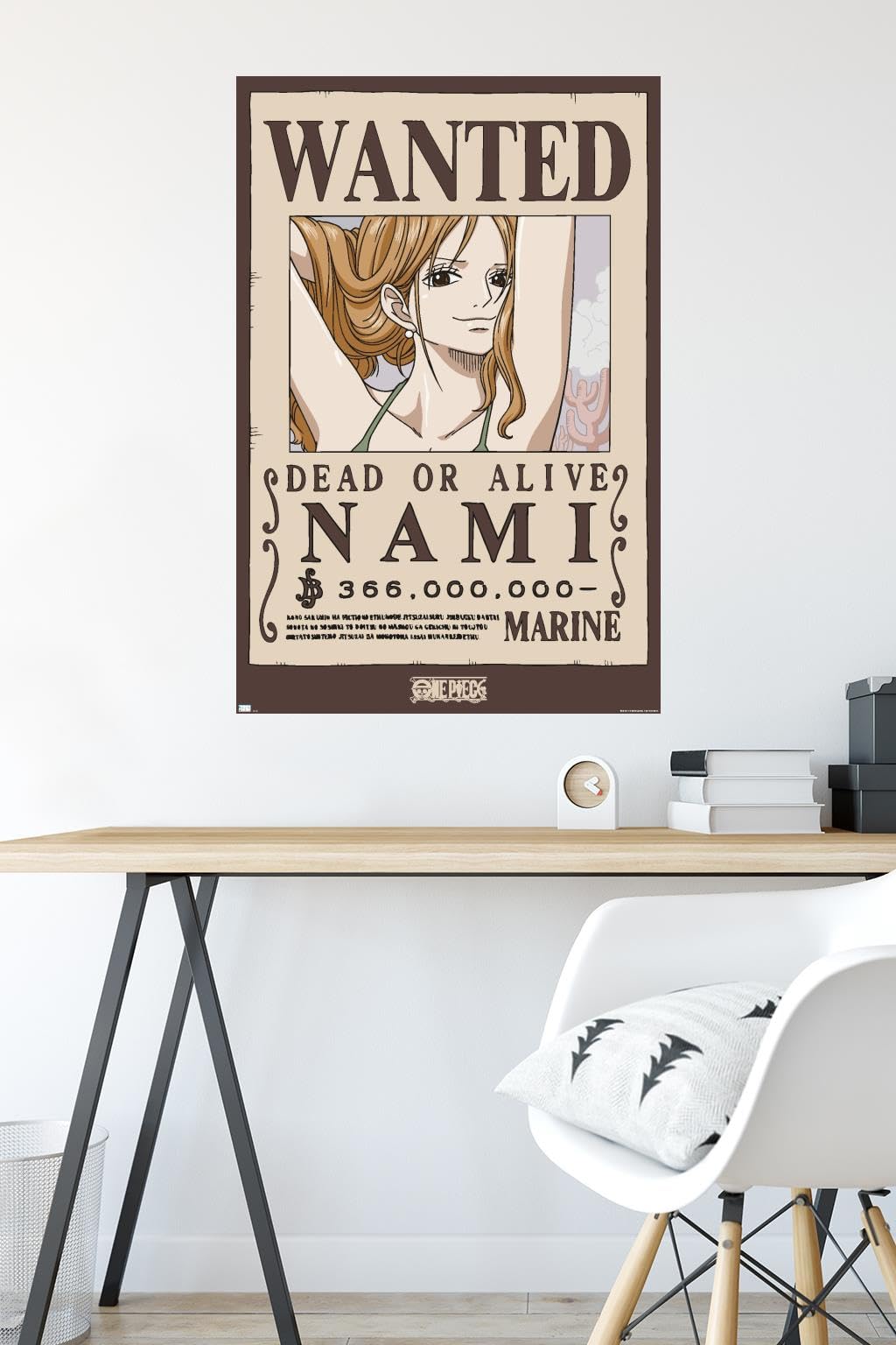 Amazon.com: One Piece - Nami Wanted Poster Wall Poster, 34L