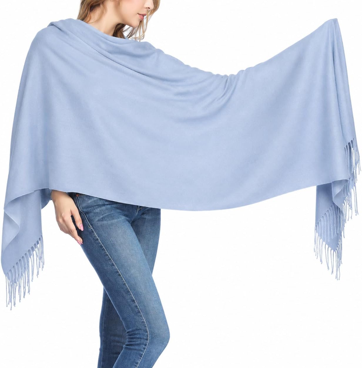 Womens Thick Oversized Pashmina Shawl Wrap Scarves Soft Winter Warm Blanket