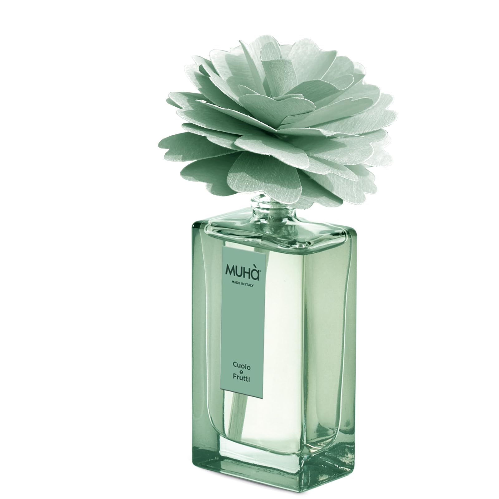 MUHA' Diffuser 100 ML Verde Acqua E Cuoio E Frutti