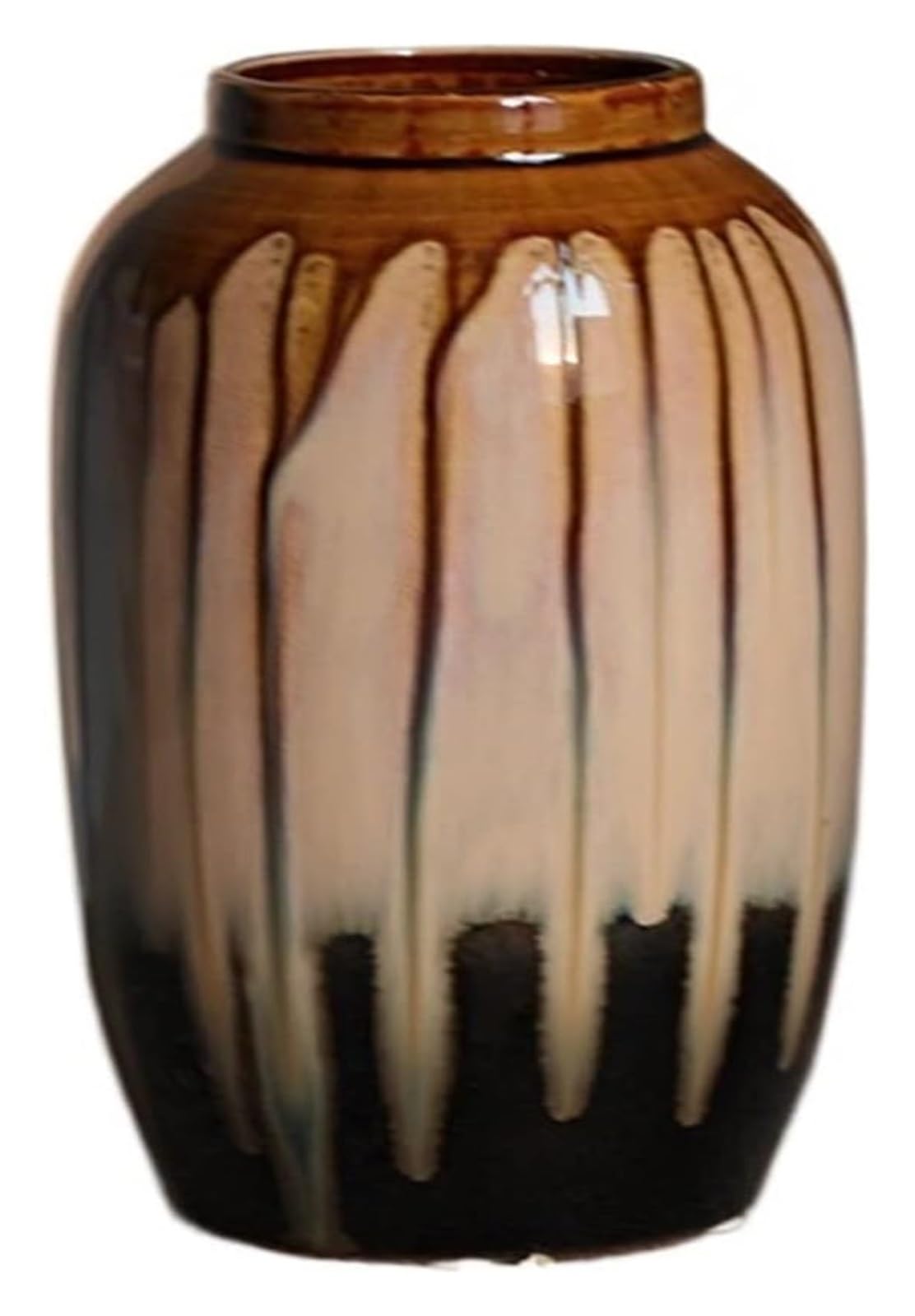 SnamicE Vase Tabletop Flower Vase Ceramic Vase Floor Vase Countertop Ornaments Living Room Corridor Entrance Decorative Simple Dried Flower Arrangements Vintage Vase Decorative Va,One Color-002