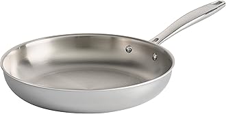 Seattle Tri-Ply Clad Stainless Steel 10-Inch Frying Pan