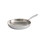 Tramontina Signature Tri-Ply Clad Stainless Steel 10-Inch Frying Pan | Induction-Ready Skillet, Dishwasher-Safe, NSF-Certified FRY PAN 10-Inch