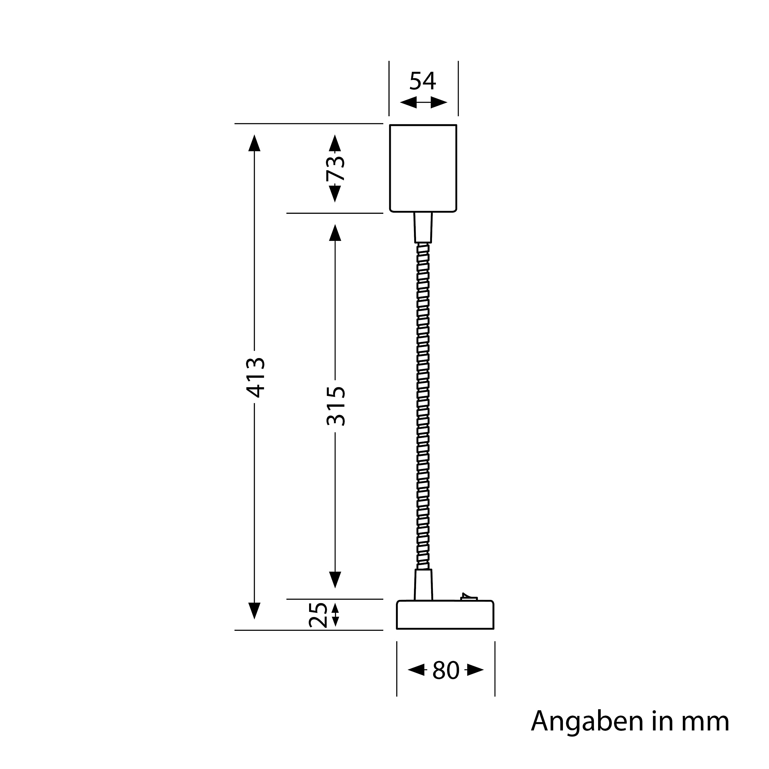 ledscom.de 2x Leselampe WAIKA mit Schwanenhals und Schalter weiß matt, inkl. GU10 LED Lampe (weiß, 5,3W, 504lm, 44°)