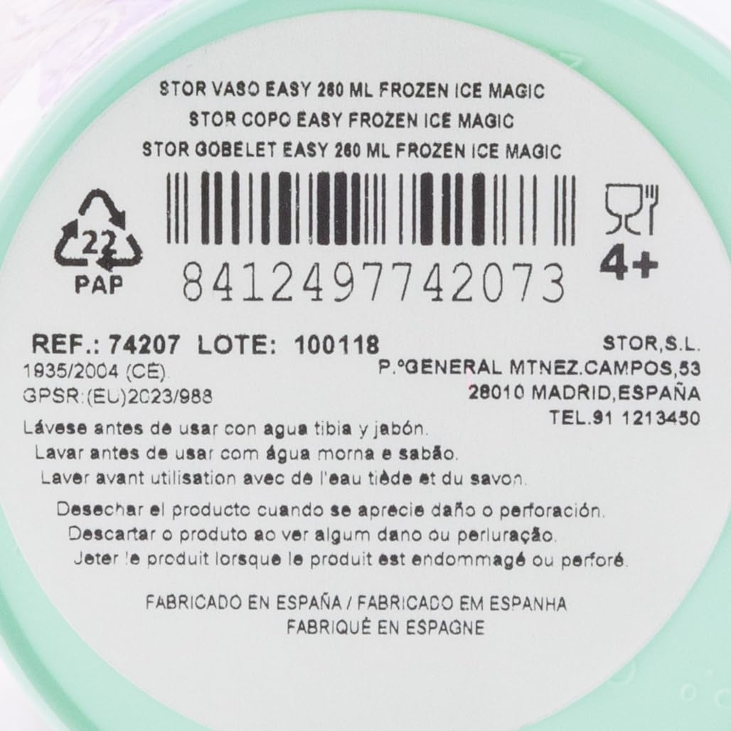 Bicchiere Frozen Per Bambini - 260ml In Plastica Senza BPA - Foto 10