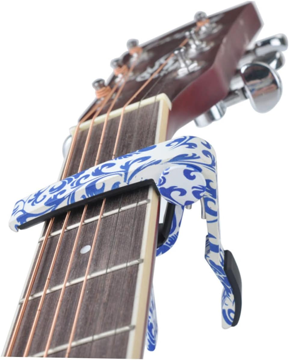 Toyvian Bass Capo Acoustic Guitar Capo Ukulele Tuner Capo