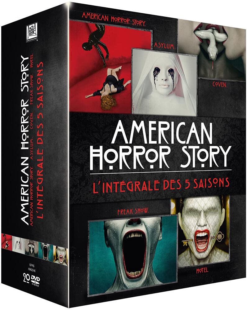 Coffret american horror story, saison 1 à 5