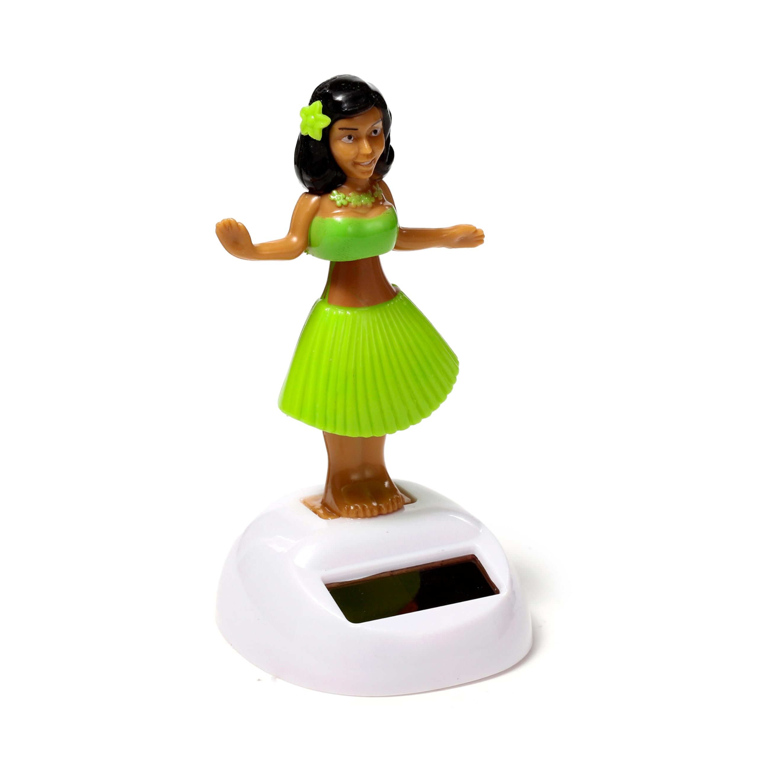 Puckator FF44 - Soprammobile Alimentato ad energia Solare, a Forma di Ballerina polinesiana 6 x 6 x 10 cm
