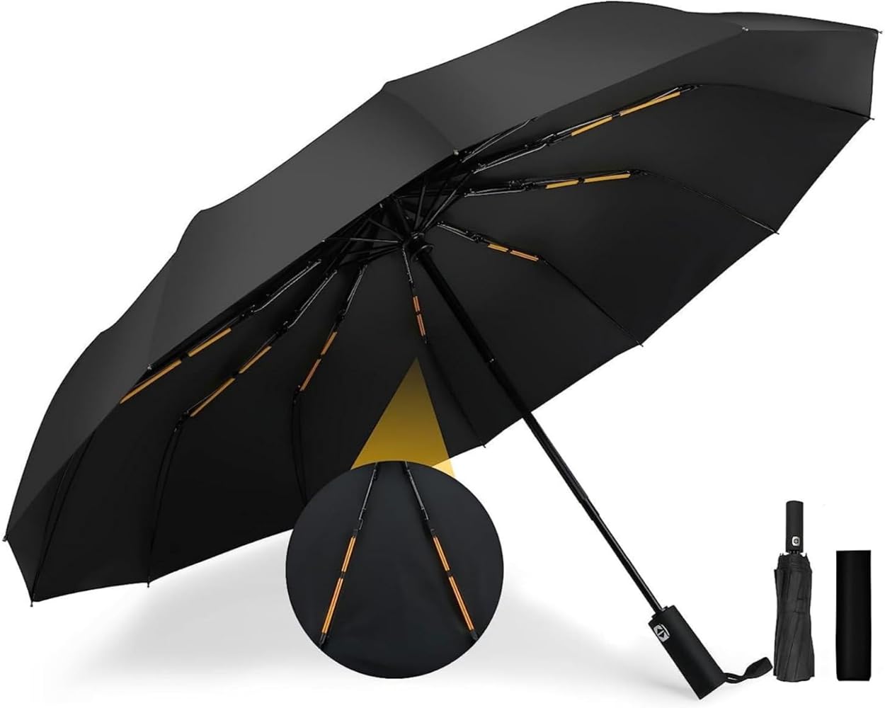 Amazon | THROLX 折りたたみ傘 超大24本双骨・順折り式 折り畳み傘