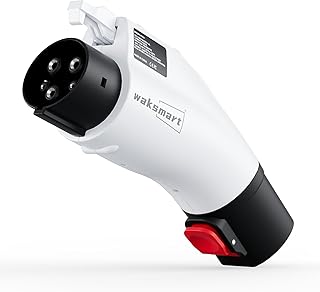 Waksmart [Only for J1772 EVs] Tesla to J1772 Charging Adapter Max 60A/250V High Powered Connector for SAE J1772 EVs Compatible with Tesla Wall/Destination/Mobile Chargers