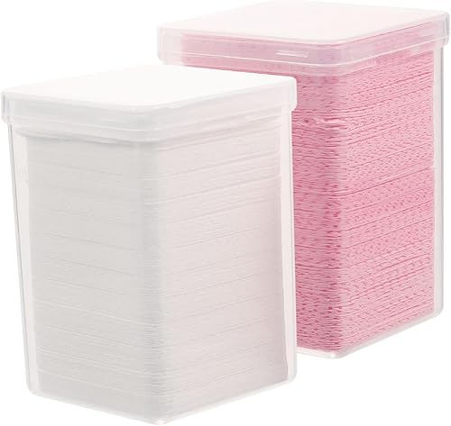Lint Nail Wipes for Eyelash Extensions and Gel Nails Gentle Makeup Remover Pads
