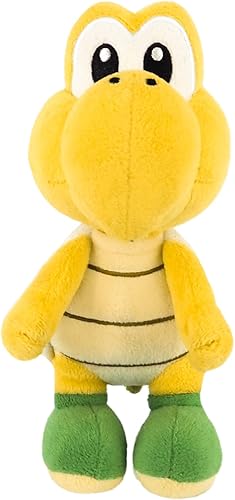 Miniatura 2 de Peluche SANEI Super Mario All Star colección 7 pulgadas Koopa Troopa de felpa, pequeñas