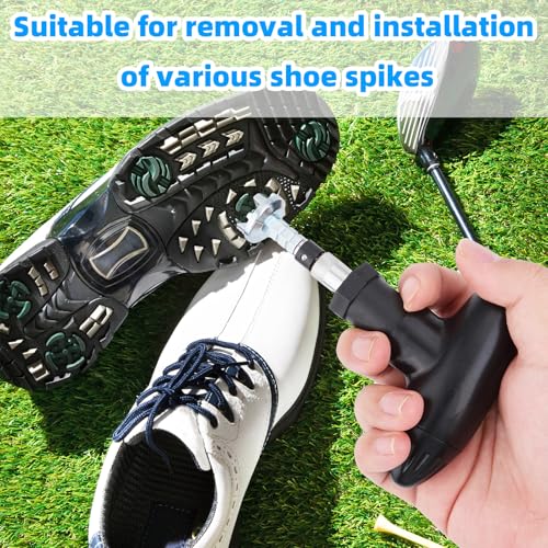 Llave de punta para zapatos de golf y kit extractor de tacos de trinquete universal 7