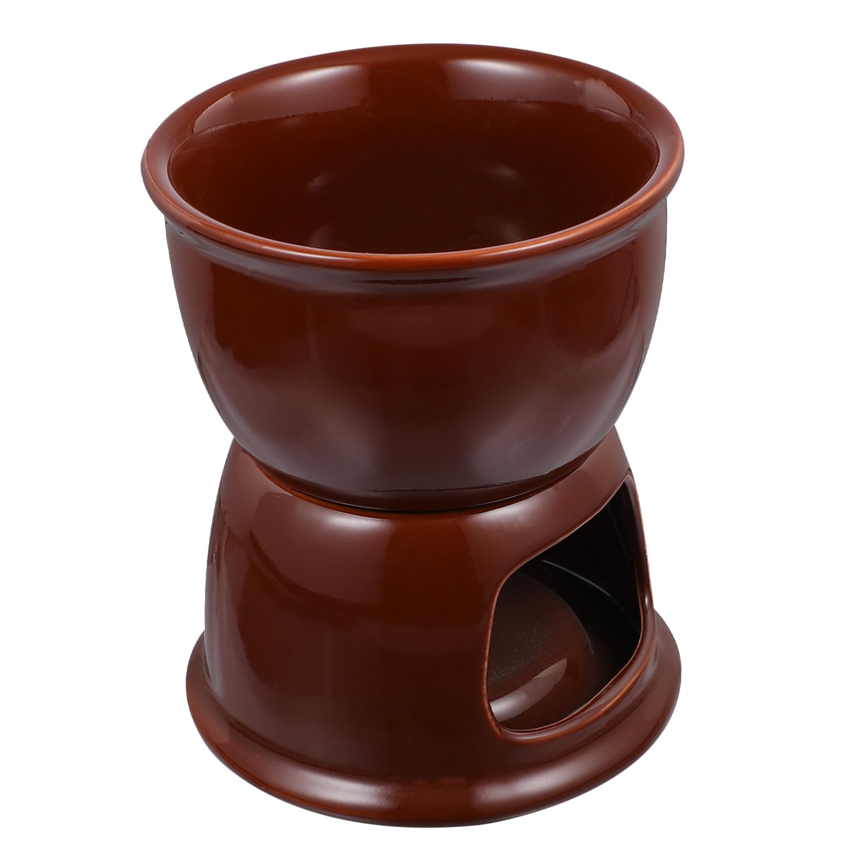 OFFSCH Chocolate Melting Pot Replacement Grated Cheese Fondue Pot Warmer Home