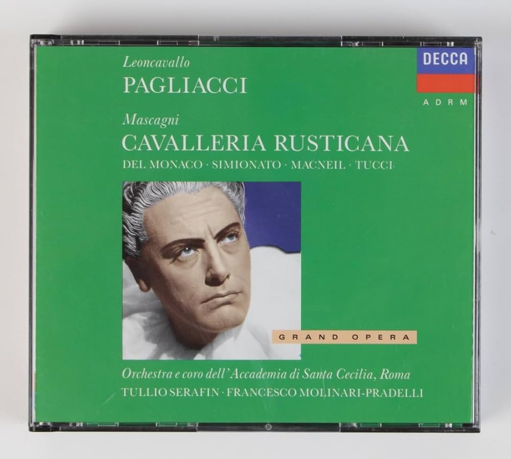 PAGLIACCI Ruggero Leoncavallo 新品 Pagliacci Libretto (Italian and English Edition