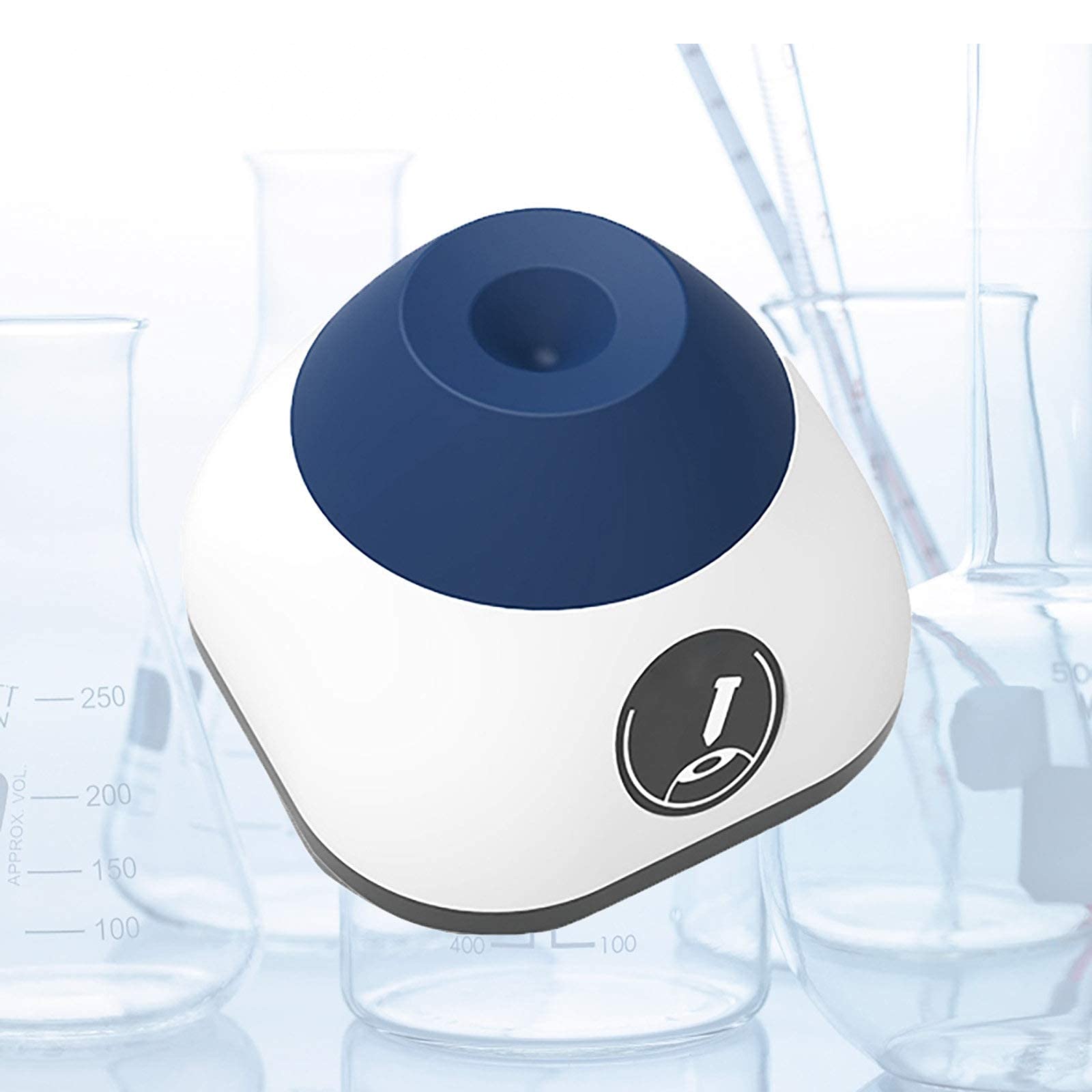Mini Vortex Mixer, Laboratory Vortex Shaker, 100-240V 3000 Rpm High-Efficiency Mixing, Intelligent Inching, Suitable For Ink, Paint, Nail Polish, Liquid Mixing, Laboratory Equipment,A