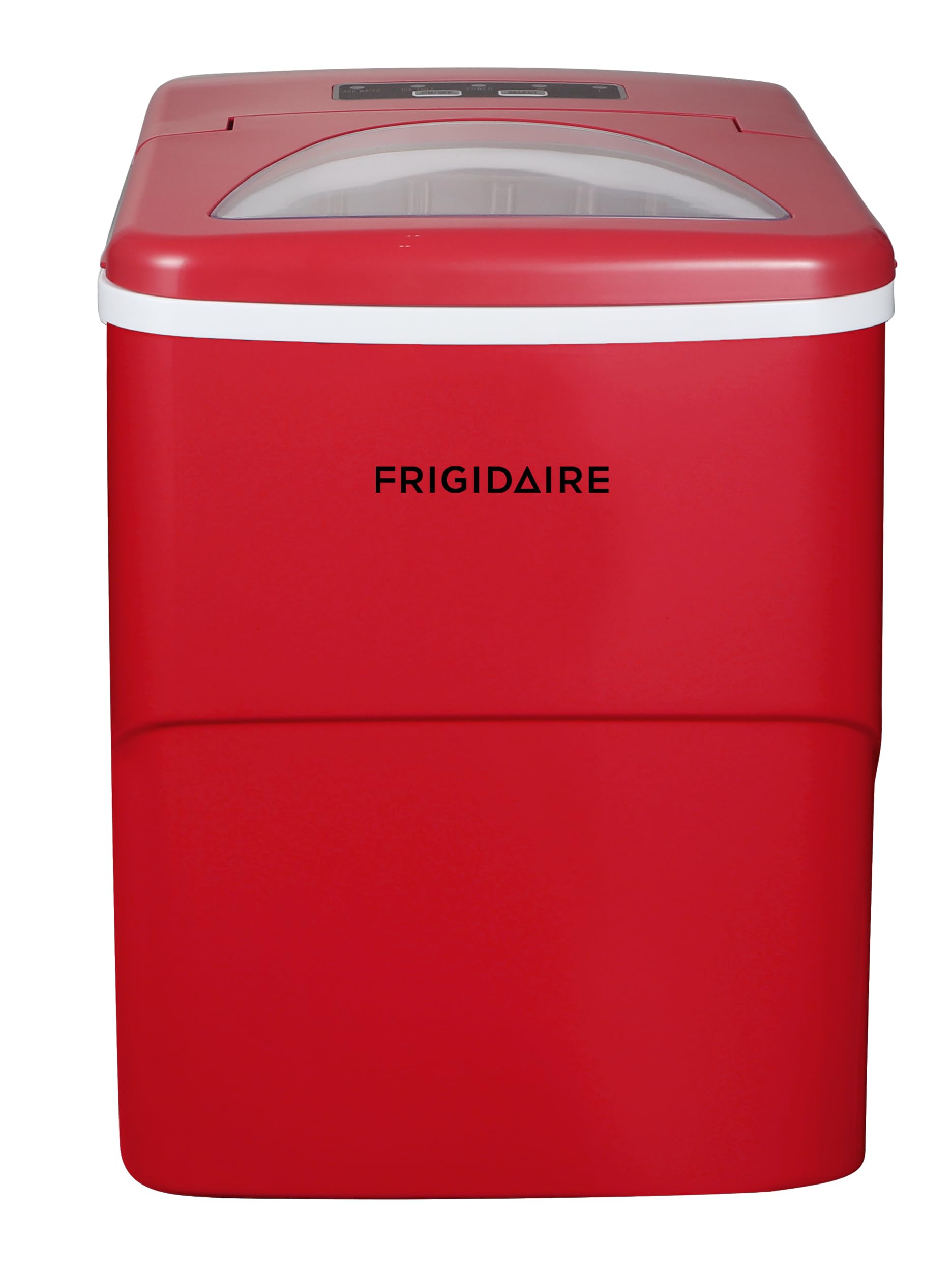 Frigidaire Compact Ice Maker, 26lb per Day, Red