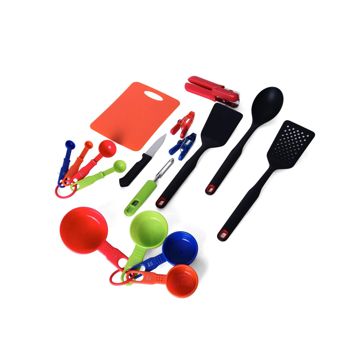 Farberware5232728 Kitchen Tool and Gadget Set, Plastic, Multicolor