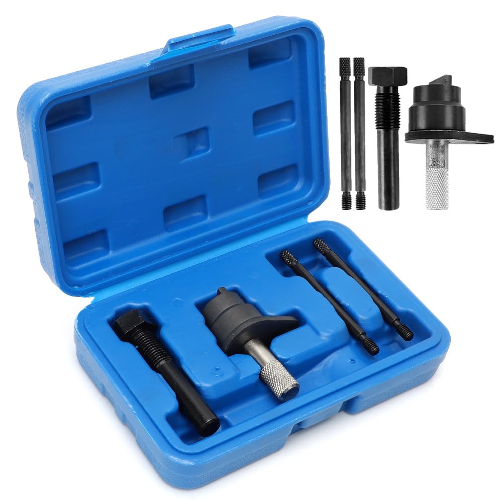 Outils Courroie de Distribution, Kit Réglage Moteur, Compatible VW Audi Seat Skoda VAG 1.2L TSI TFSI CBZA CBZB CBZC, Calage Arbre à Cames et Vilebrequin OEM T10340 T10414 T10341