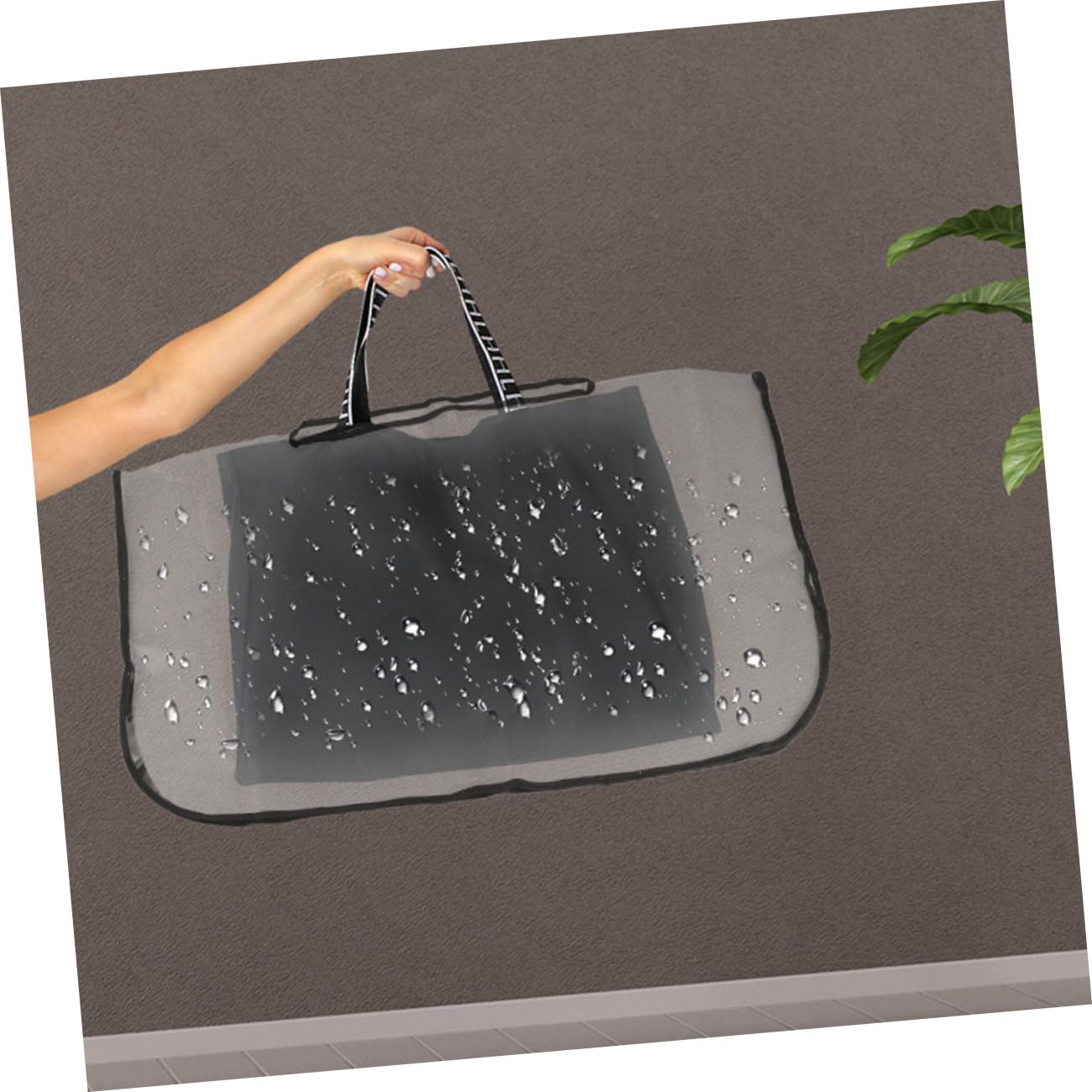 Cabilock 2 Fundas Transparentes Para Bolso, Impermeables, Para Lluvia, Para Mochilas