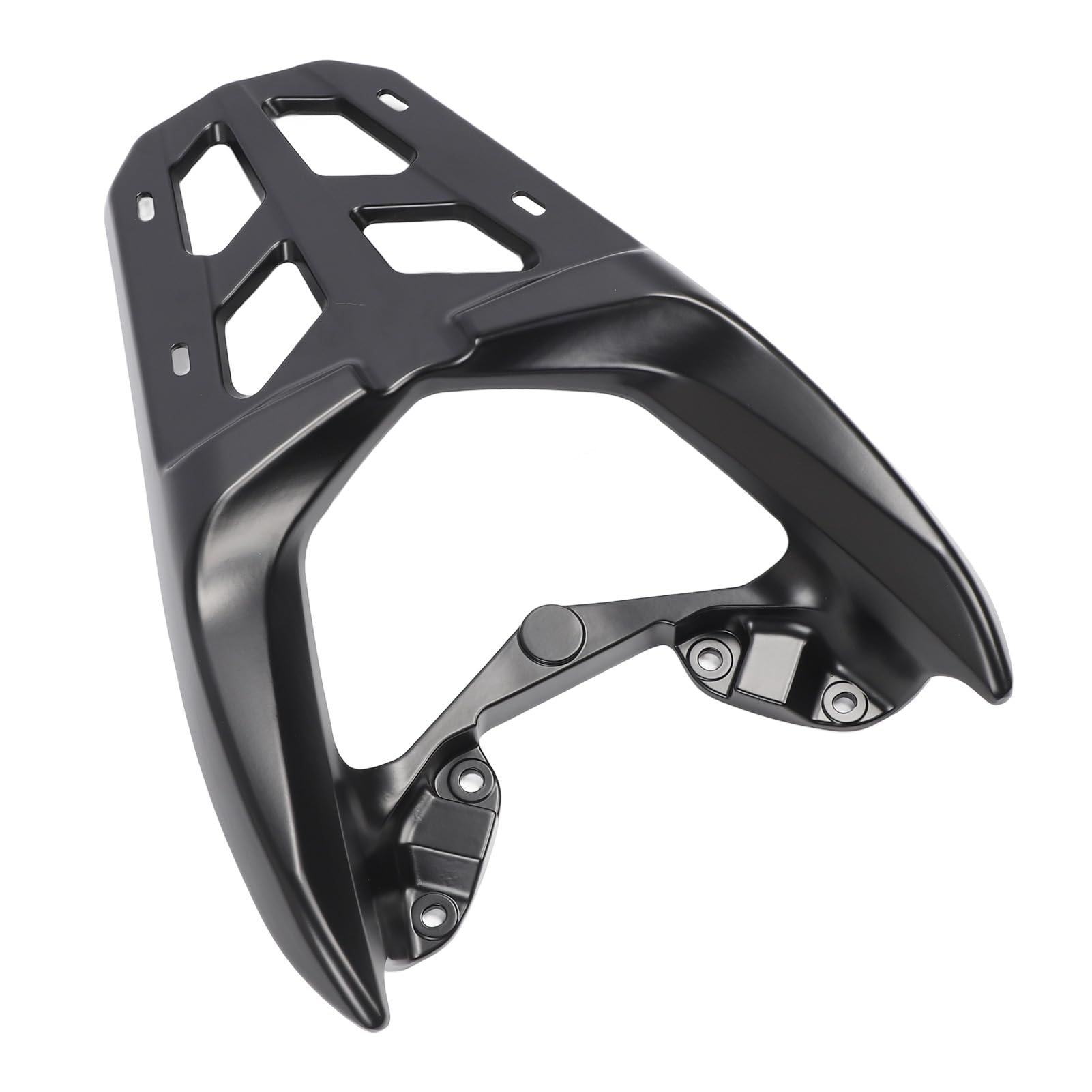 Portaequipajes de Motocicleta, Portaequipajes Trasero para Nmax155 Nmax125 Soporte Fuerte Almacenamiento de Cola Soporte de Carga Soporte de Aleación de Aluminio